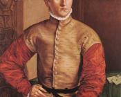 乔治 佩兹 : Portrait of a Seated Youth